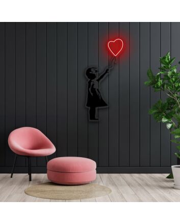 Dont Let Go Neon X Acrylic Artwork