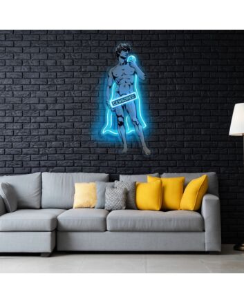 Shameless David Neon X Acrylic Artwork