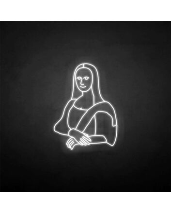 Lisa&#039;s Smile&#39; Neon Sign