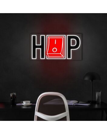 Hiphop Neon Sign X Acrylic Artwork