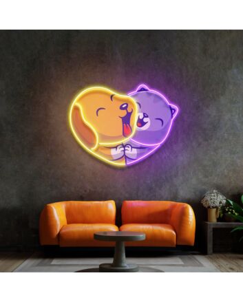 Heart Of Joy Led Neon Sign Light Pop Art