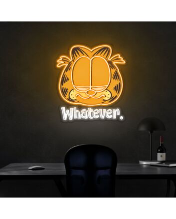 Gf Whatever Neon Sign X Acrylic Artwork