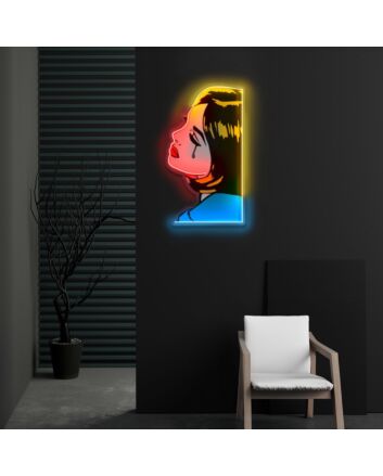 Life Is Tragic Neon X Acrylic Artwork