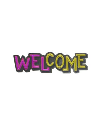 Welcome Led Neon Sign Light Pop Art