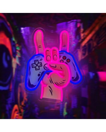 Glow Gaming Console Led Neon Sign Light Pop Art