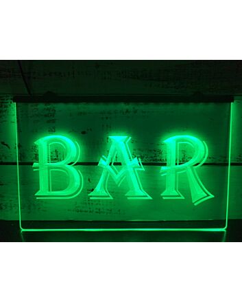 Bar Hanging Neon Sign