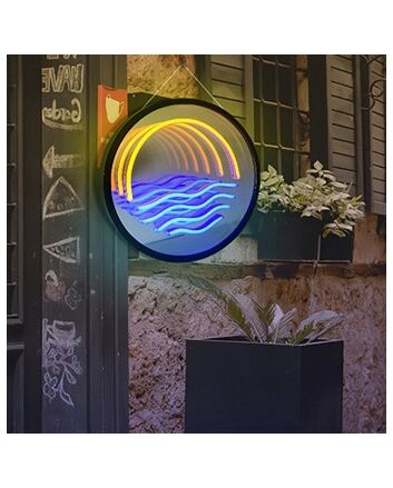 Radiant Sunrise 3D Mirror Effect