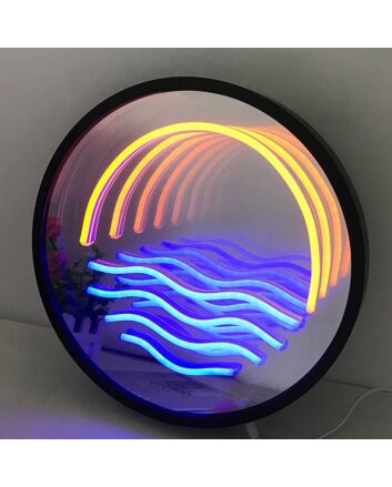 Radiant Sunrise 3D Mirror Effect