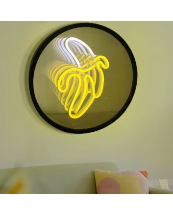 Fun and Playful Banana 3D Mirror Effect