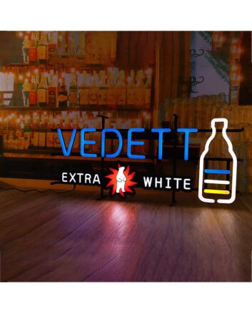 Extra White Iron Frame Neon Sign