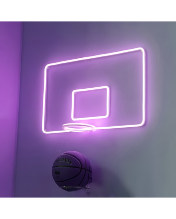 Basketball Backboard Neon Sign
