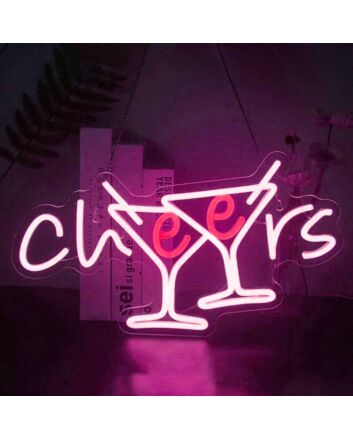 Festive Cheers Neon Sign