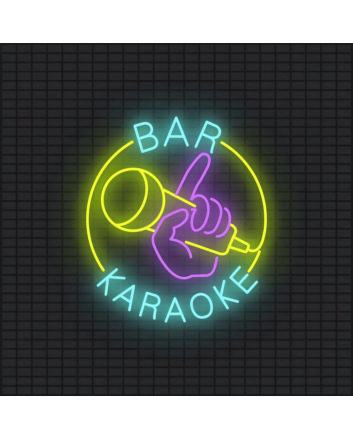 Customize Energetic Bar Singing Rock Neon Sign