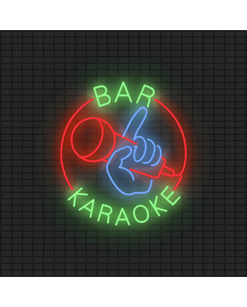 Customize Energetic Bar Singing Rock Neon Sign