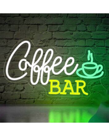 Customize Coffee Bar Moments Neon Sign
