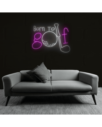 Born to Golf Neon Sign