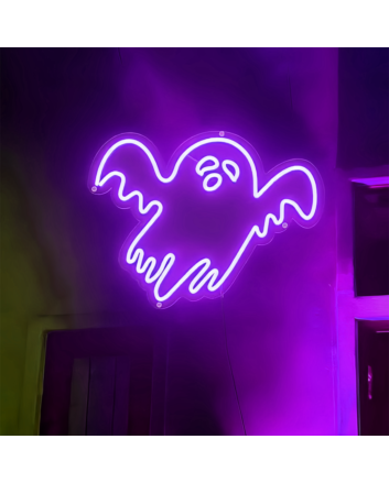 Halloween Bat Neon Sign