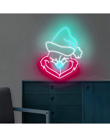 Christmas Santa Claus Neon Sign