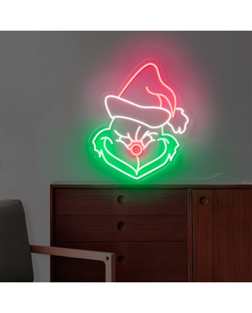 Christmas Santa Claus Neon Sign