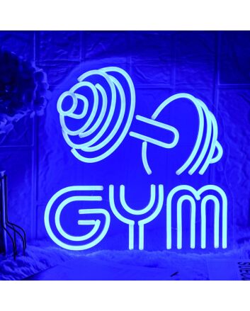 Customize Gym Dumbbell Neon Sign