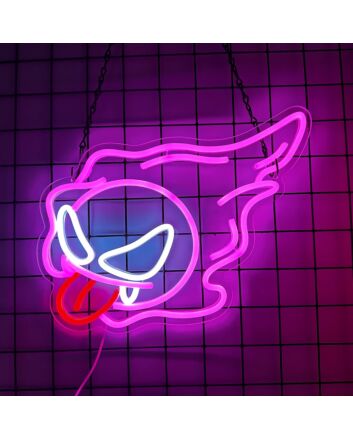 Gaming Character Ghost Neon Sign