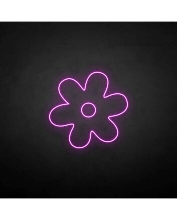 Little flower&#39; neon sign