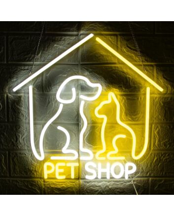 Customize PET SHOP Neon Sign