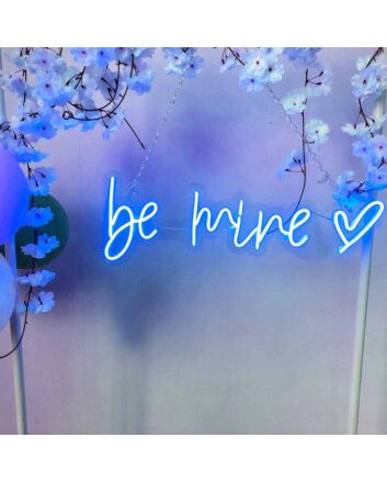 Be Mine Heart Neon Sign