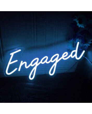 Engaged Neon Sign to Light Up Your Room