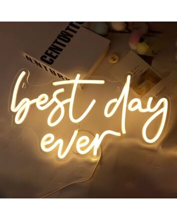 Best Day Ever Style 2 Neon Sign to Light Up Your Life