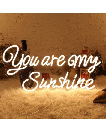 You Are My Sunshine Wedding Neon Sign