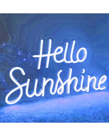 Hello Sunshine Wedding Neon Sign