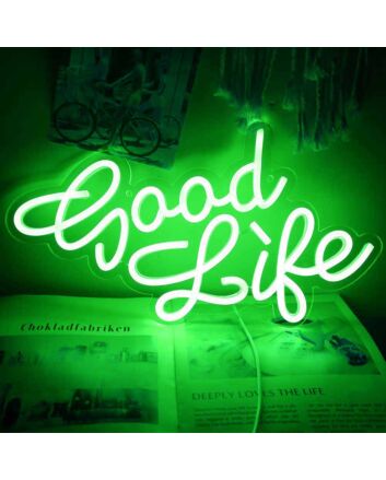 Good Luck Wedding Decor Neon Sign