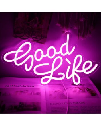 Good Luck Wedding Decor Neon Sign