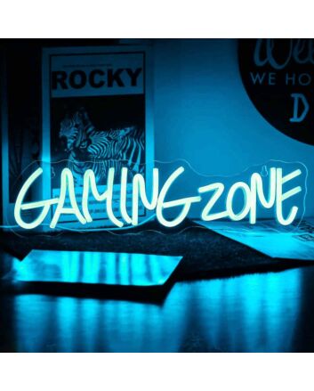 Gaming Zone Game Neon Sign