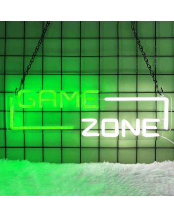 Vibrant Game Zone Game Neon Sign