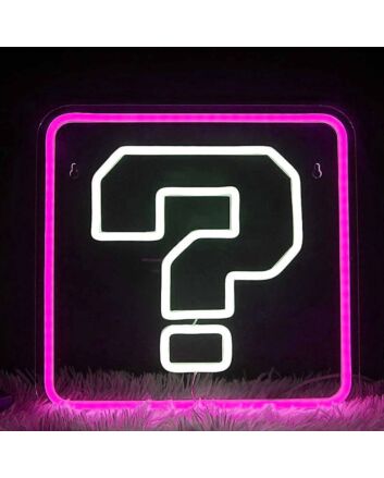 Super Mario Bros. Question Block LED Neon Light