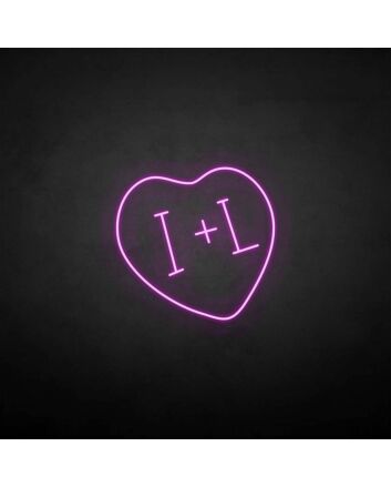 I+I&#39; neon sign