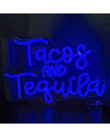 Tacos and Tequila LED Sign
