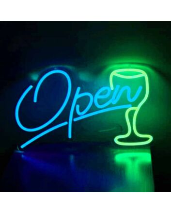 Open Bar Neon Sign