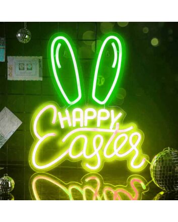 Easter Bunny Neon Sign