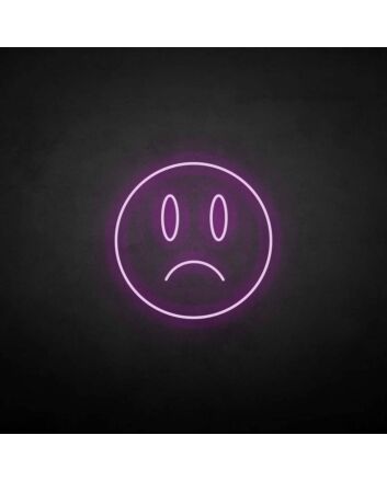 &#39;Wry Smile&#39; neon sign