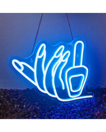 Chic Nail Salon Manicure Neon Sign