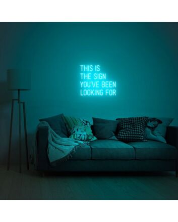 This Is The Sign You Have Been Looking For Neon Sign for Inspirational Spaces