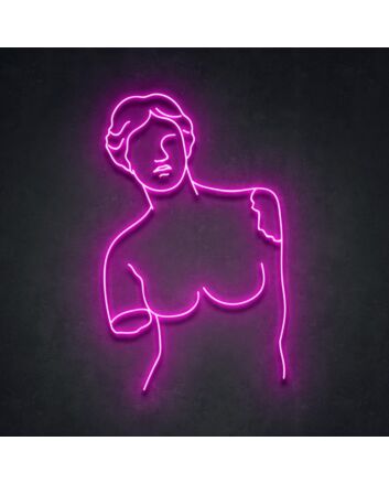 Venus De Milo Neon Sign for Art Lovers and Classic Decor