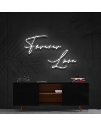 Forever Love Neon Sign for Romantic and Loving Spaces