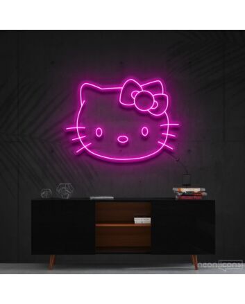Hello Kitty Neon Sign for Cute and Fun Spaces