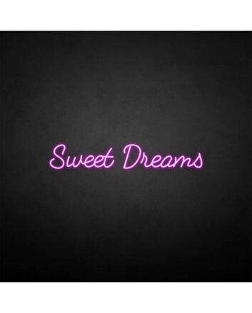 &#39;Sweet dream&#39; neon sign