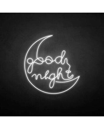 Good night&#39; neon sign