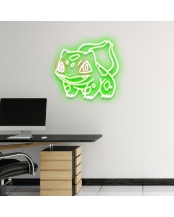 Balbasaur Neon Sign for Anime Fans and Fun Spaces